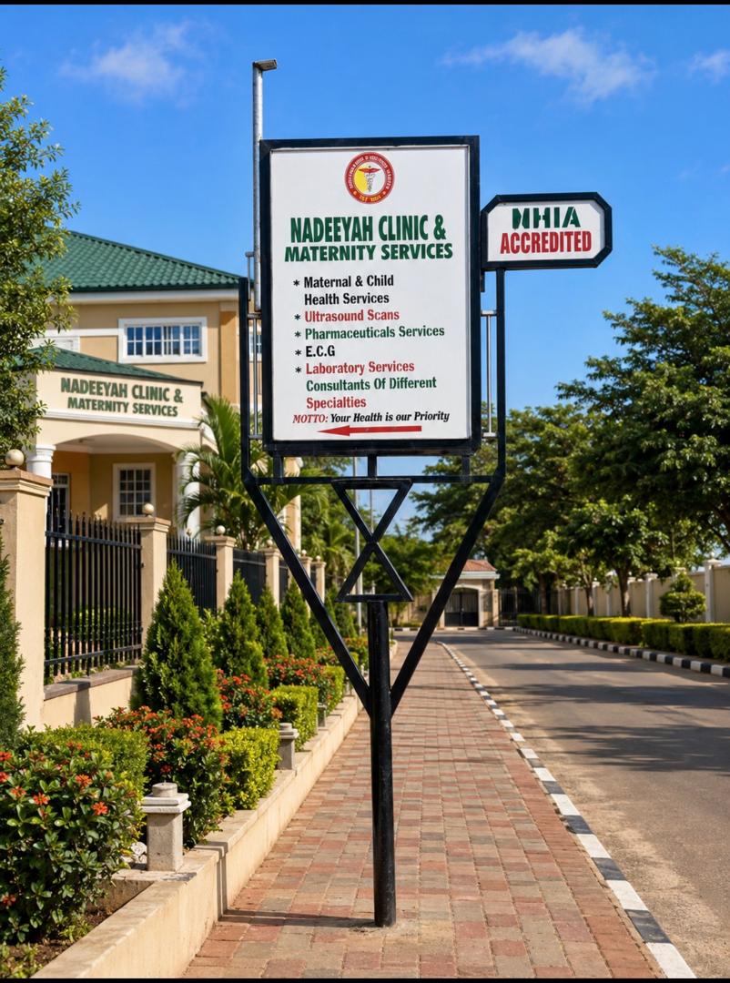 Clinic Entrance Signage