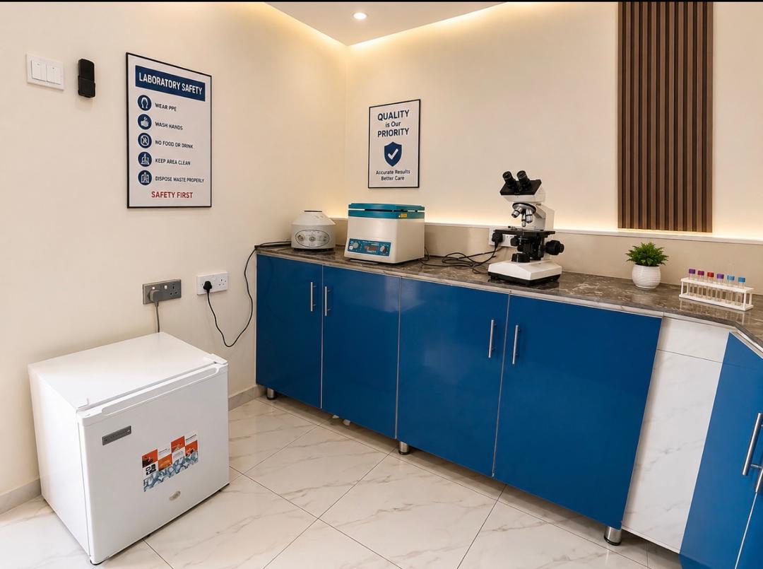Clinical laboratory workspace